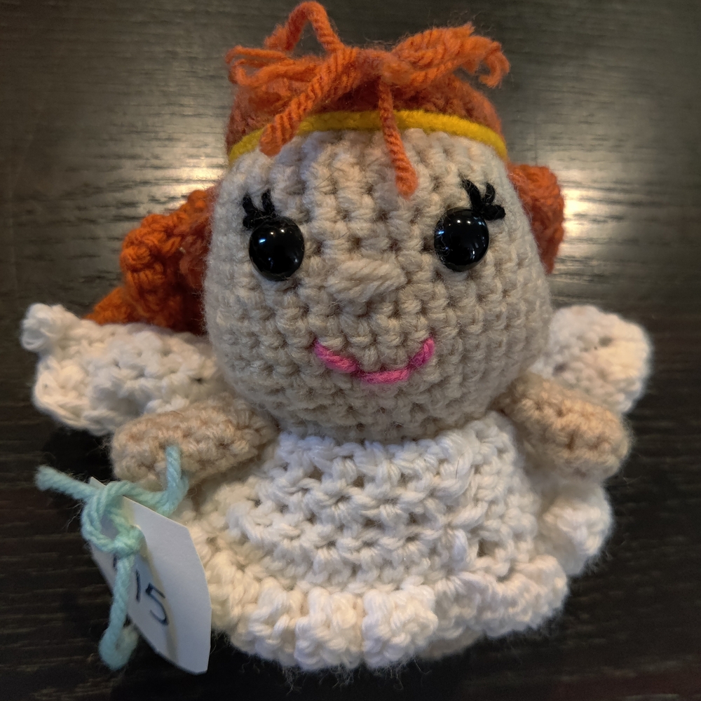 Handmade Crochet Angel Doll